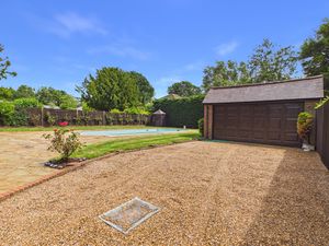 DRIVEWAY TO GARAGE AND GARDEN- click for photo gallery